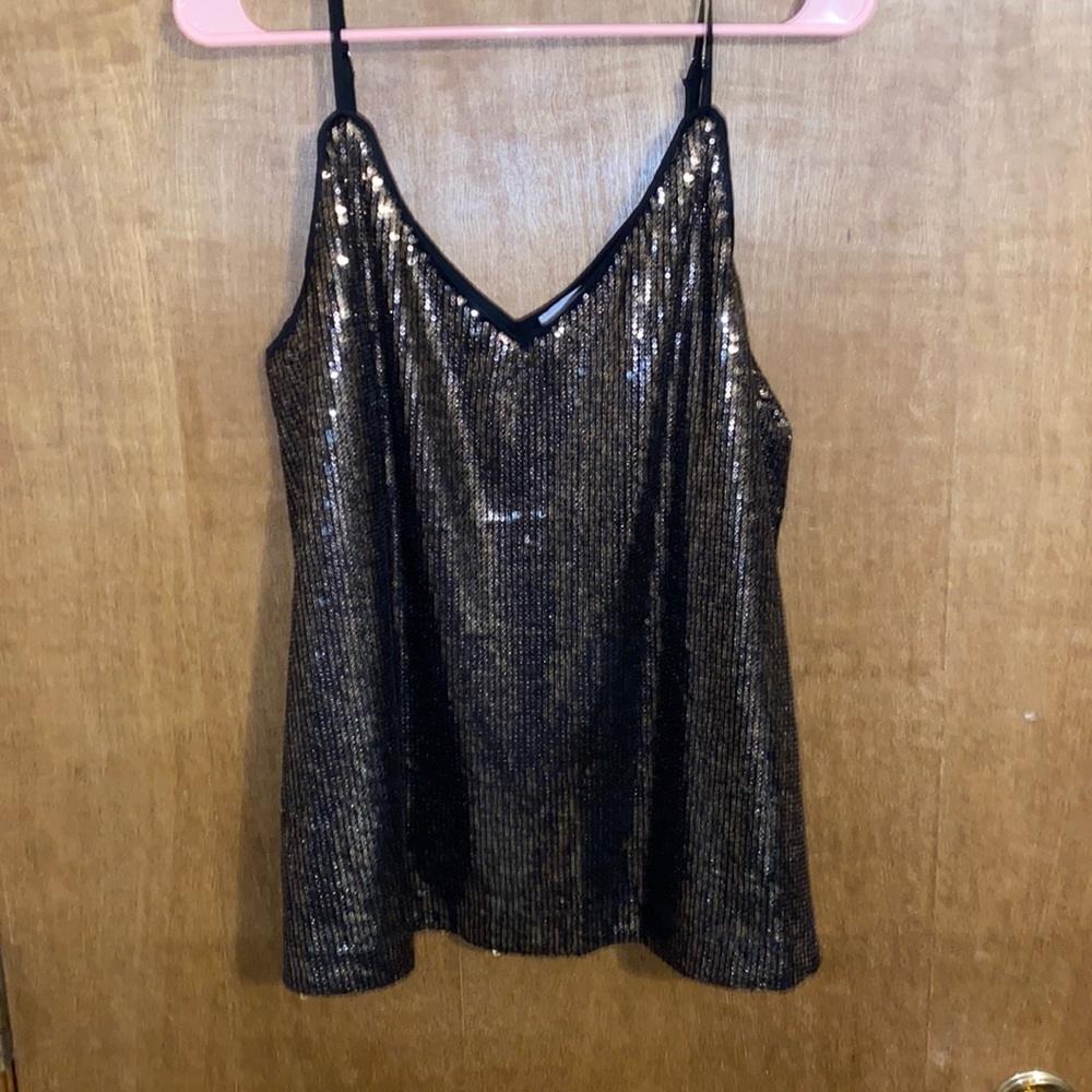 Women’s sequin tank top